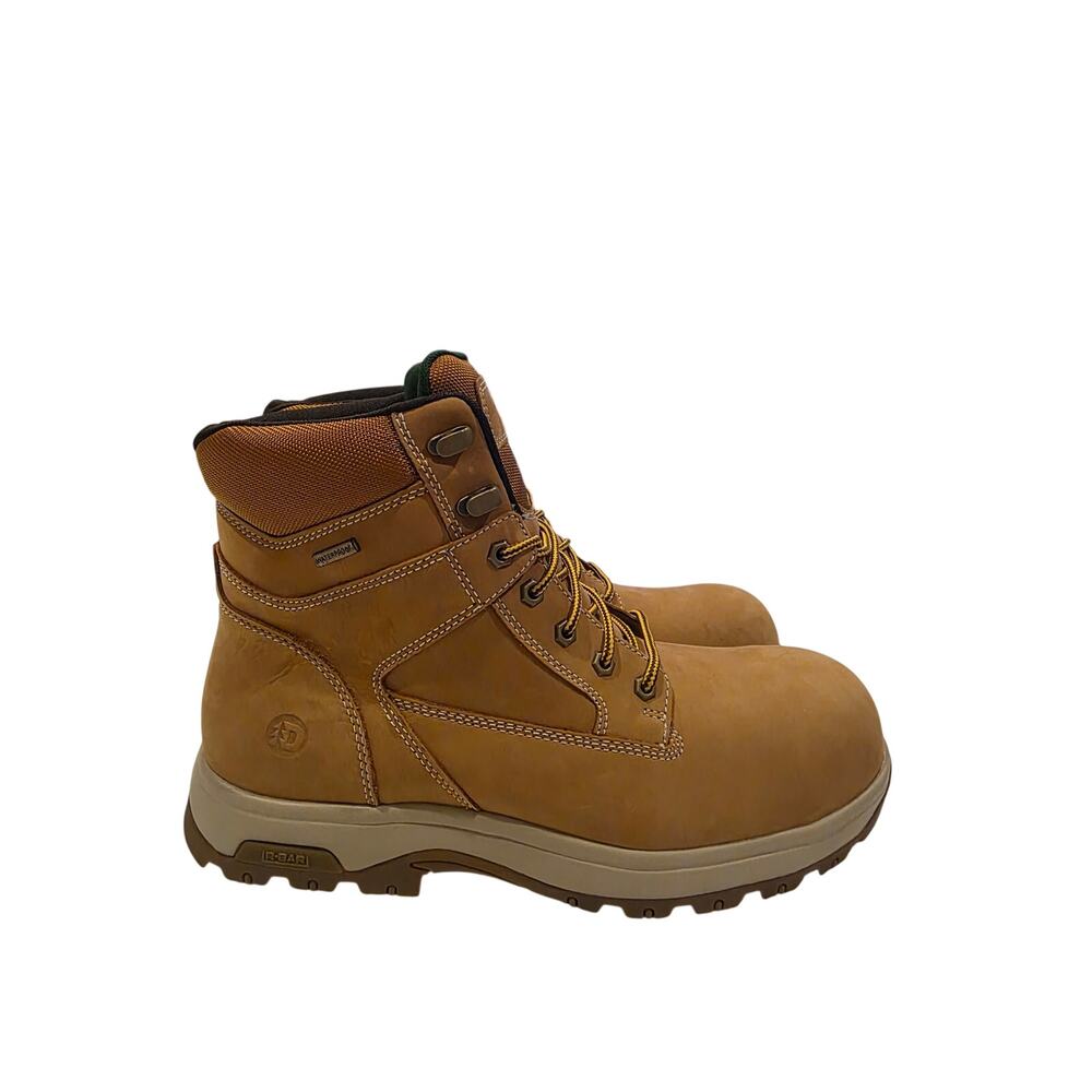 Dunham Waterproof Composite Toe Work Boots Mens 13 ASTM F2413-18 Brown Safety